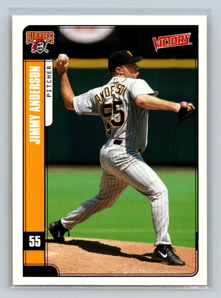 2001 Upper Deck Victory #500 Jimmy Anderson Pittsburgh Pirates Baseball Card - Image 1 of 2