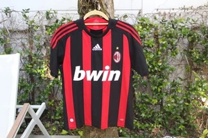 AC Milan Adidas Ronaldinho #80 “Rossoneri” Home Jersey (2008–10) Size S - Picture 1 of 2