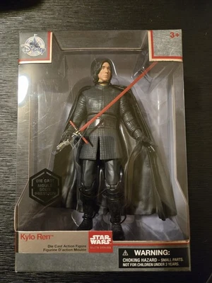 NUEVA Figura Die Cast Kylo Ren Star Wars Elite Series de Disney Store Foto 1 de 4