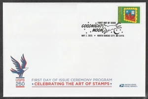 US 6002b Goodnight Moon Three Bears Ceremony Program FDC 2025 - Picture 1 of 4