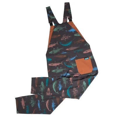 Size XL - KAVU - HILLY BILLY Mens Overalls Stretch Salmon Fishing *RARE* NWOT - Image 1 of 4