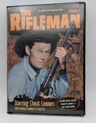 The Rifleman DVD Vol 1 Chuck Connors Classic TV Western Episodes 1-4 Bonus 2001 - Image 1 of 4
