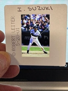 Tarjetas coleccionables Pacific 2001 Ichiro Suzuki Seattle Mariners 2 diapositivas negativas 1/1 - Imagen 1 de 1