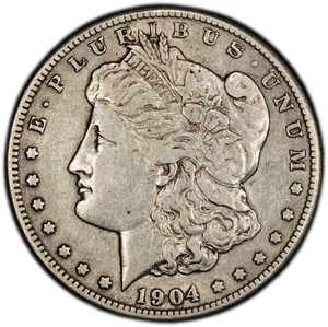 1904-S Morgan Silver Dollar - PCGS GOLD SHIELD VF30 - ORIGINAL SEMI-KEY DATE! - Picture 1 of 3