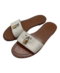 Louis Vuitton Sandalen Damen Gr. 39 Braun Leder - Bild 1 von 10