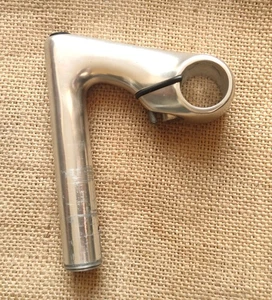 1" 3ttt Record 84 AR84 silver quill stem 90mm reach 26.0mm handlebar ⌀22.2mm - Bild 1 von 5