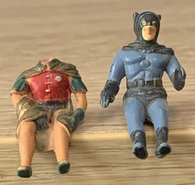Batman and Robin Figures for Corgi Batmobile Toys - Image 1 of 4