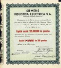 Siemens Indústria Eléctrica 1960 Madrid Barcelona Cornellà Siemens Schuckert 500