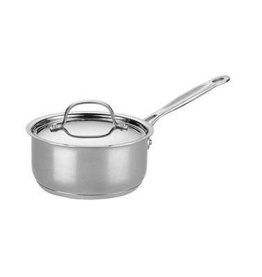 New Cuisinart  Stainless Steel 1.5 Qt / 1.4 L Saucepan with Cover Lid. Nwt. - image 1 of 4