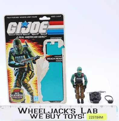 Beach Head V1 Complete W/ 36 Cardback 1986 G.I. Joe Hasbro Vintage Action Figure - Image 1 of 4