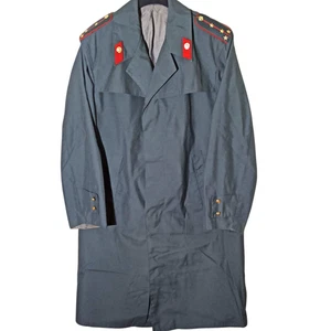 Russische Sowjetische Miliz Polizist Täglich Regenmantel Mantel Militäruniform - Bild 1 von 14