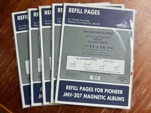 50 páginas de recarga de álbum de fotos XL Pioneer para página magnética JMV-207 X-PANDO - Imagen 1 de 3