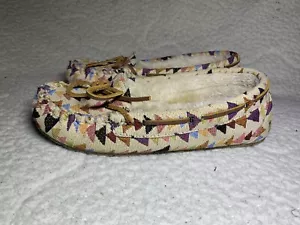 Minnetonka Damen Mokassin Slipper 41914921 Jr. Trapper Mehrfarbig Größe 8 - Bild 1 von 8