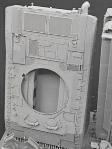 Carro armato da battaglia principale Leclerc francese stampato in 3D 1/35 kit modello non verniciato CALDO - Foto 1 di 7