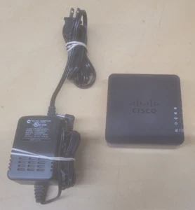 CISCO 2-Port Analog Telephone Adapter ATA191-3PW-K9 w/ Power Adapter - Bild 1 von 3