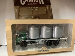 Vintage 1969 Fiat 673 NR Italia Transp. Truck » latte 1/43 die-cast DE AGOSTINI - Picture 1 of 5