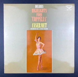 Delibes Highlights from Coppelia JAPAN Import Classical vinyl record LP NM M- - Picture 1 of 3