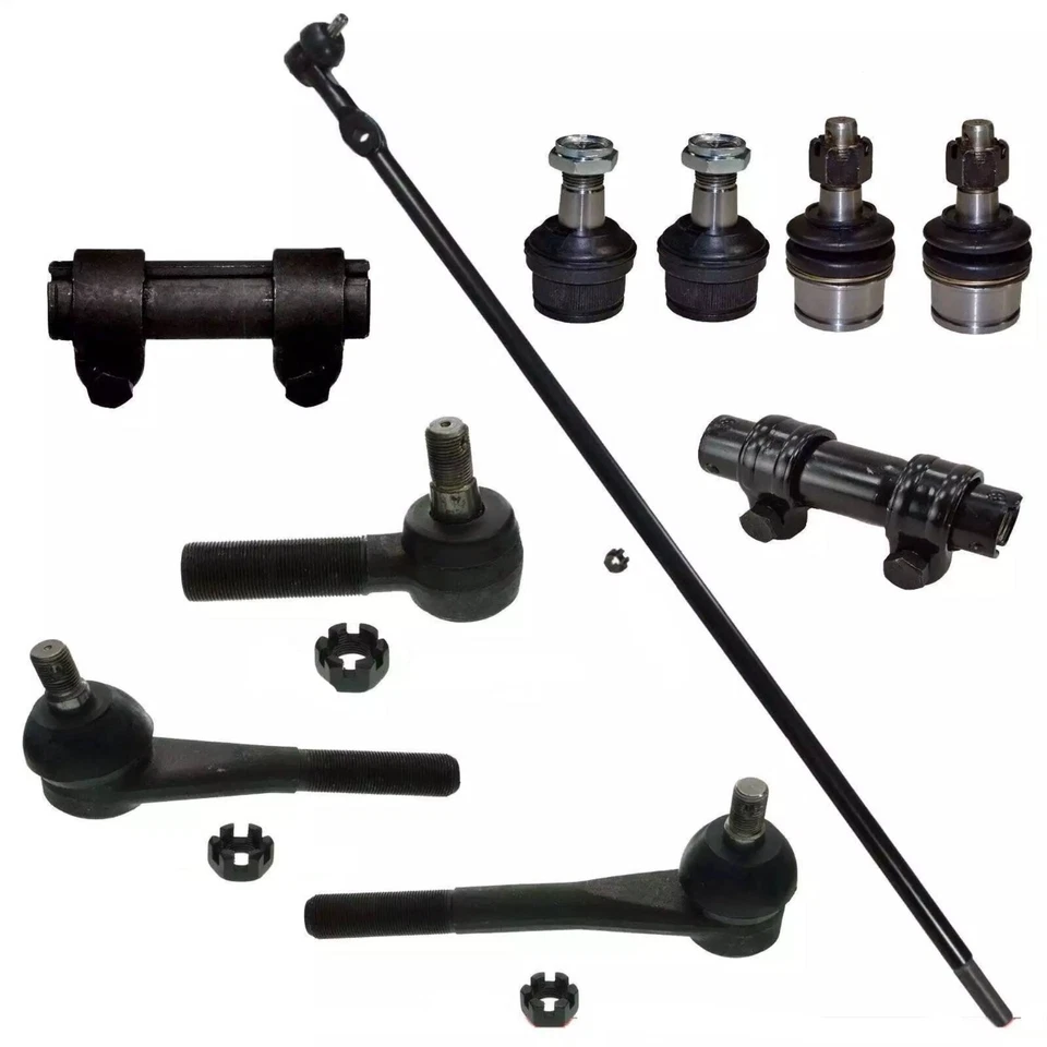 10 PC Kit Center Link Tie Rod Sleeve Ball Joint Chevrolet K10 Blazer K20 76-86 - Image 1 of 1