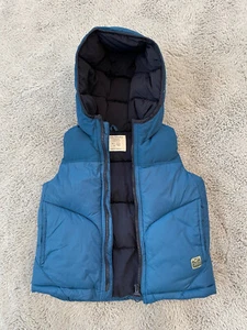 Zara Baby Boy Blue Puffer Vest Outdoor Collection Size 3/4 - Picture 1 of 5