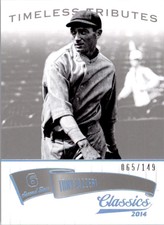 2014 Classics Timeless Tributes Silver #135 Tony Lazzeri /149 