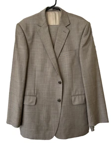 Traje Ermenegildo Zegna 2 Piezas Trofeo Chaqueta Superfina 46 Trs 40 Pierna Alterada 28" - Imagen 1 de 22