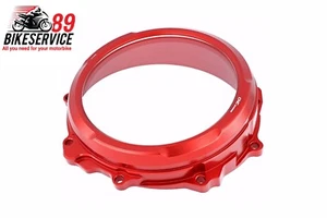 MV Agusta Stradale  / Turismo Veloce 15-17 CNC Racing RED Clear Clutch Cover  - Bild 1 von 2