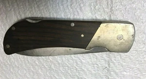 COLTELLO PIEGHEVOLE DA CACCIA BOWIE BIG VINTAGE VALOR JAPAN SUPER SPORT LOCKBACK - Foto 1 di 11