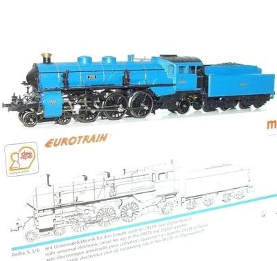 Marklin AC HO 1:87 Bavarian K.BaySts.B. S 3/6 Blue "BAYERN" STEAM LOCOMOTIVE MIB - Image 1 of 4