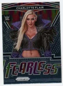 Panini Prizm WWE 2022 Charlotte Flair inserto sin miedo #21 - Imagen 1 de 1