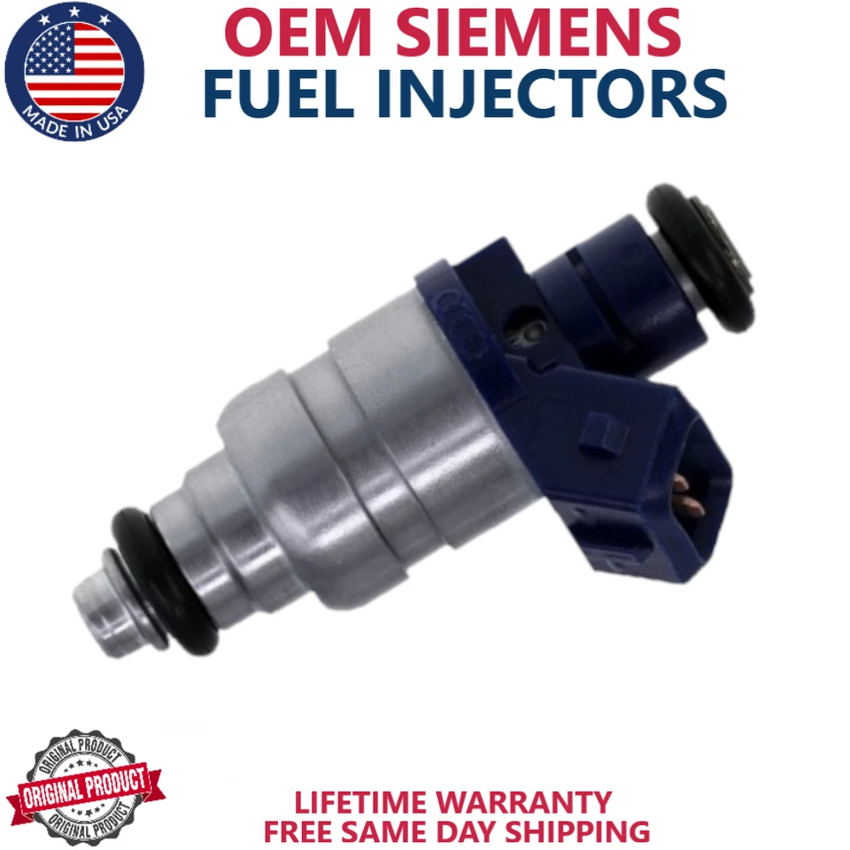 Inyector de combustible X1 OEM SIEMENS 1998, 1999, 2000, 2001 Volkswagen Passat 2,8 L V Foto 1 de 4