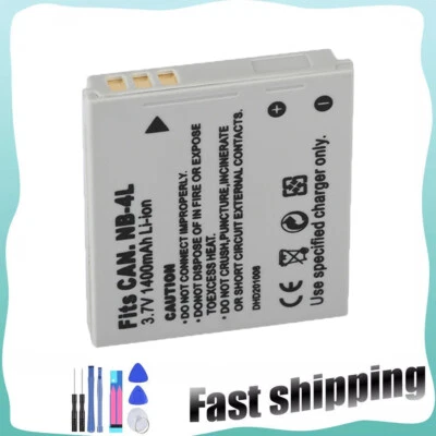 1x Akku für Canon NB-4L PowerShot SD450 SD600 SD630 SD750 SD780 IS - Bild 1 von 4