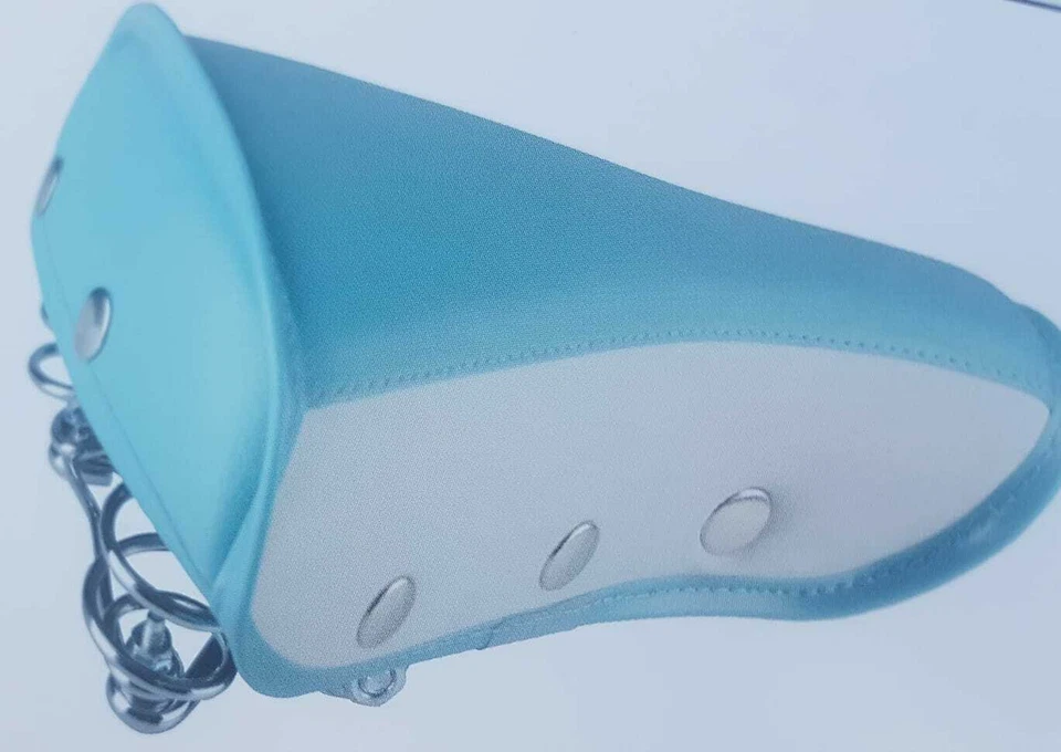 SELLA STILE VINTAGE PER BICI PIEGHEVOLI COLORE AZZURRO