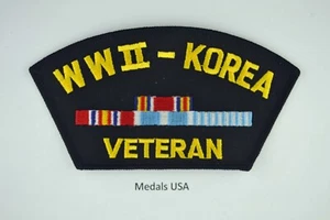 KOREA VETERAN - Iron on Patch HAT JACKET OR VEST - P357 - Picture 1 of 1