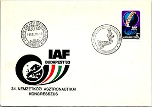 Hungary Imperf FDC 1983 Int'l Astronautical Congress - Budapest - J16175 - Picture 1 of 2