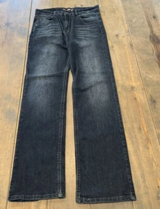 Tommy Hilfiger Boy’s Youth Solid Blue Adjustable Waist Jeans Size: 20 - Picture 1 of 10