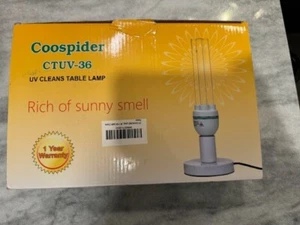 COOSPIDER UV Lampe mit Fernbedienung 36W UVC Glühbirne mit Sockel für Keller/... - Bild 1 von 2