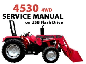 Mahindra 4530 Allradtraktor Bediener + Servicehandbuch (USB) - Bild 1 von 3