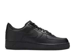 Nike Air Force 1 Low '07 Black Size 12.5, DS BRAND NEW - Picture 1 of 1