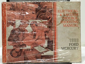 Ford 1980 máquina de fabricante de equipos eléctricos y de vacío solución de problemas - Ford y Mercury - N. 0330-507 - Imagen 1 de 2