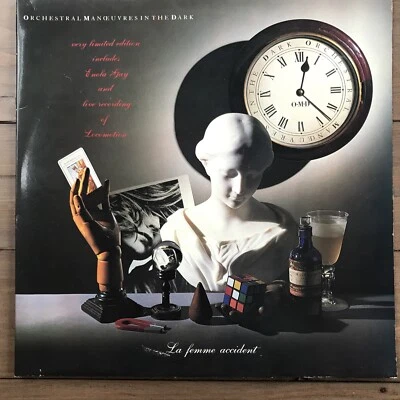 Orchestral Manoeuvres In The Dark La Femme Accident 2x12” Vinyl VG/VG Play Testd - Image 1 of 4