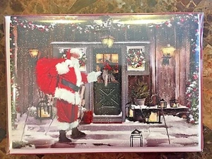 Santa Christmas 16 Cards and Envelopes Paper Magic Group 5"x7" New - Picture 1 of 2