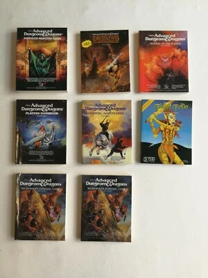 Advanced Dungeons & Dragons mini Manuals - Immagine 1 di 2