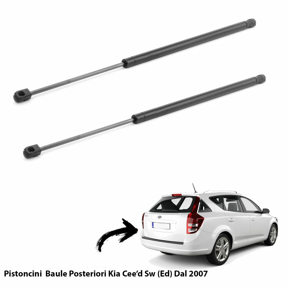 2  MOLLE A GAS PISTONI PISTONCINI PORTELONE BAGAGLI KIA CEE'D SW (ED) 2007 - Imagen 1 de 1