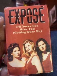 Exposé ‎– I'll Never Get Over You (Getting Over Me) CASSETTE Single - Picture 1 of 2