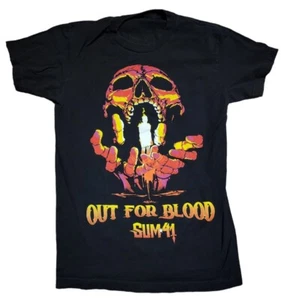 Sum 41 2019 Out For Blood schwarzes T-Shirt Herren Größe Small - Bild 1 von 4