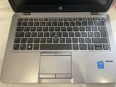 HP EliteBook 820 G2 Windows 10 12" Laptop Intel i5 5200U 2.2Ghz 8GB 1TB HDD - Image 1 of 4