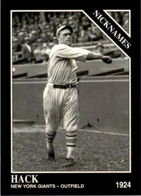 1993 CONLON COLLECTION TSN - #736 HACK WILSON NEW YORK GIANTS - Image 1 of 2