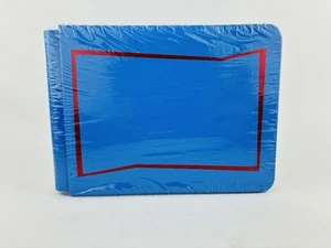 Creative Memories Sammelalbum Gurt Scharnier Album 5x7 Jazzy Blue Folie mit 10 Seiten - Bild 1 von 8