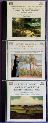 3 CD Swedish Classical Lot - Larsson-Alfven-Soderman-Stenhammar-Atterberg+ - Image 1 of 4