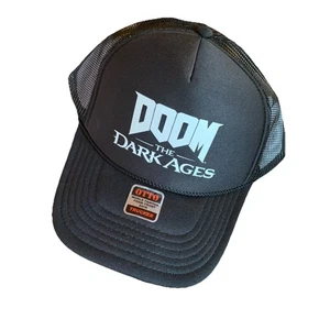 New Doom The Dark Ages Otto Trucker Mesh Snapback Hat Cap Gamer - Picture 1 of 4